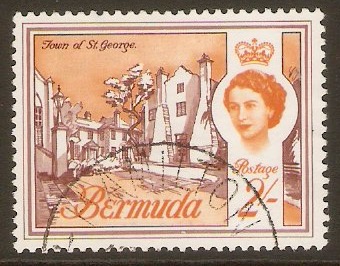 Bermuda 1962 2s Red-brown and orange. SG174.